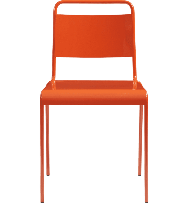 Lucinda Orange Stacking Chair